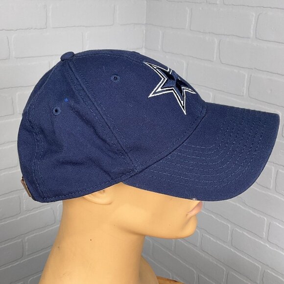 New Era 9Twenty NFL Hat Blue White Adult Dallas Cowboys Stitch Star Core‎ Shore - Picture 3 of 7
